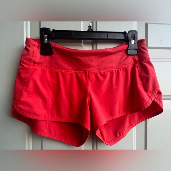 Lululemon Speed Short 4-Way Stretch 2.5” - Size 6 Cape Red - Picture 5 of 11